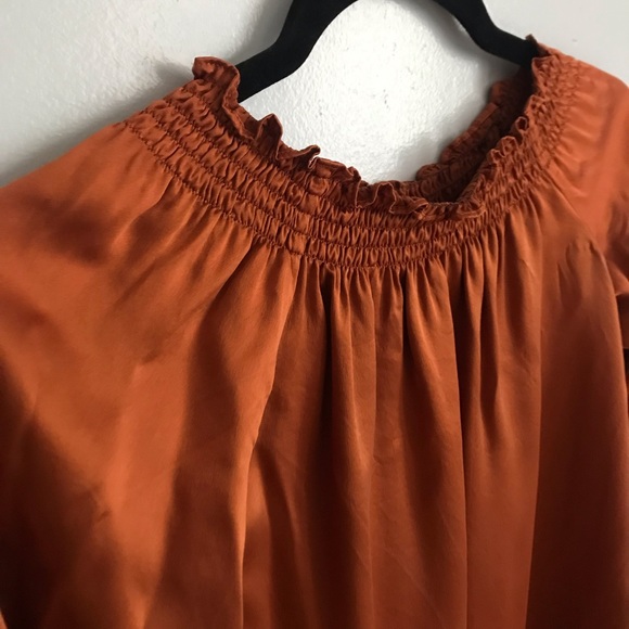 STUNNING LAFAYETTE 148 SILK TOP - Picture 5 of 8